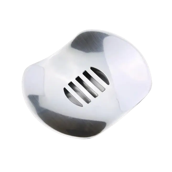 Jabonera Simple de acero inoxidable 304, plato volador, estante de doble capa, estuche protector para jabón, bandeja para encimera, soporte de drenaje para jabón para Baño - 1