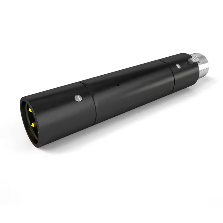Adaptador de corriente fantasma XLR profesional de 3 pines, adaptador de preamplificador de ganancia de 28Db, 48V para micrófono dinámico - 1