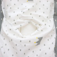 Juego de Ropa de Cuna para Bebé de Algodón Kit de Dormitorio de Niño y Niña con Funda de Edredón, Sábana, Funda de Almohada Decoración de Habitación de Niños - details 10