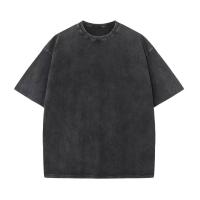Camiseta de cuello redondo desgastada lavada de estilo retro para hombre, camiseta de cuello redondo de manga corta cómoda e informal de ajuste regular para verano, camiseta de moda para hombre para uso diario, camisetas de diseñador - details 3