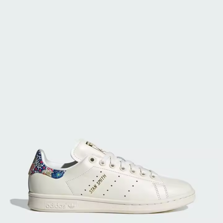 Leten Lifestyle Stan Smith x Liberty London Zapatos Mujer Blanco JH5637 Calcomanía - 1