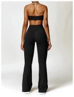 Conjunto de Yoga para Mujeres 2 Piezas Traje de Gimnasio Ropa Deportiva Sujetador de Cintura Alta Pantalones Cortos Leggings de Yoga Material de Nylon Adecuado para Primavera/Verano - details 22