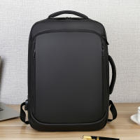 Mochila de negocios para ordenador portátil, bolso clásico de tela de membrana impermeable, correas, trabajo diario, USB, 16 pulgadas - details 0