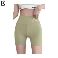 Pantalones cortos de yoga para correr y andar en bicicleta para mujer, monos deportivos transpirables, pantalones cortos de entrenamiento de verano de cintura alta para gimnasio - details 31