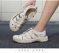 Sandalias Casuales de Cuero de Vaca de Gran Tamaño Zapatos de Playa para Hombres y Mujeres - details 10