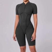 Monos Deportivos de Yoga Fiess Mangas Cortas, Espalda Abierta, Talla Única para Mujeres - details 25