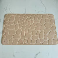 Alfombras con estampado de guijarros, alfombrillas para puertas, alfombrillas para el suelo, alfombrillas absorbentes de agua, alfombrillas antideslizantes para el baño, alfombras - details 6