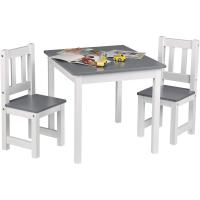 Asientos para Niños Mesa y 2 Sillas en Edad Preescolar Muebles para Niños 60x50x48cm - details 5