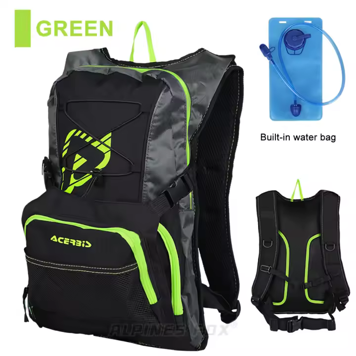 Mochila para bolsa de agua para ciclismo y motocross, equipo de almacenamiento para carreras de campo traviesa, Dirt Bike - 1