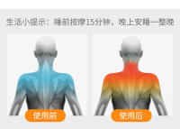 El chal de masaje amasado de doble propósito venderá regalos, masajeador de cuello y hombros, masaje de columna cervical - details 6