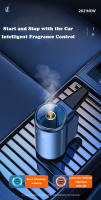 Humidificador eléctrico de aceite esencial para ventilación de coche, difusor de aromaterapia, ambientador automático, fragancia de Perfume - details 2