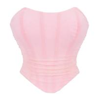 Top De Corset Para Mujer Lencería Sexy Sujetador Corto Modelador De Cuerpo Overbust Short Torso Ropa Interior Poliéster Spandex - details 10