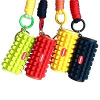 Llavero de espuma 3D tejido a mano, decoración de bolso antipérdida, Mini juguete antiestrés, baratija, llavero de Yoga DIY, regalos de gimnasio - details 7