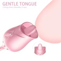 Vibrador Llicking Estimulador de Clítoro y Dildo de Penetración 2 en 1 Juguete para Mujeres Adultas - details 7