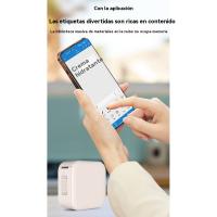 Impresora de Etiquetas Térmicas Bluetooth Portátil Pequeña, Ligera, Comodable para Imprimir Sin Tinta en Qualquier Lugar y Tiempo - details 4