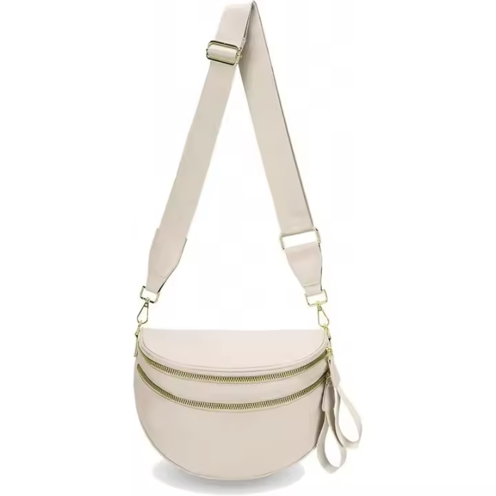 Emmafy Bolsos cruzados para mujer, bolso cruzado a cuadros para mujer, bolso a cuadros con correa ajustable - 1