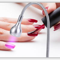 Lámpara de escritorio para esmalte de Gel, luz LED UV plegable, secado rápido, secador de manicura, 1 unidad - details 4