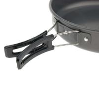 Camping Frying Pan 22cm Portable Lightweight Non-Stick Fry Pan Cookware