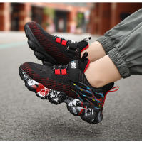 Zapatillas de deporte de marca para niños, zapatos deportivos ligeros para exteriores, zapatos de tenis antideslizantes, zapatos cómodos para correr, zapatos para estudiantes de escuela - details 12