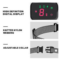 Collar antiladridos de Control automático, pantalla a Color de moda con ajuste humanizado más seguro, adecuado para perros, entrenamiento diario - details 3