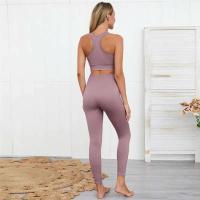 Conjunto de Yoga sin Costuras de FIESS Ropa De Gimnasio para Mujeres Shorts, Sujetador, Leggings - details 2