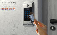 TMEZON WiFi Video Doorphone 10inch Touch Screen with 1080P Wired Doorbell 4 in1 APP/Password/Card Swipe/Monitor Tuya - details 4