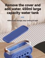 Aire Acondicionado Portátil, Enfriador de Aire, Humidificador, Ventilador Portátil, 3 Velocidades, 3 Modos de Nebulización, Luz de 7 Colores, Temporizador, para Hogar Oficina - details 15