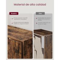 Estantería de 6 Niveles Almacenamiento Abierto 24 x 40 x 178,5 cm Ideal para Sala de Estar, Estudio, Comedor Blanco Nube LBC167T14 - details 22