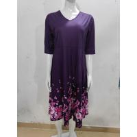 Nuevo vestido TEMU ajustado con cuello en V y estampado floral para mujer ahora - details 5