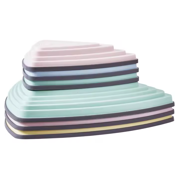 SucceBuy Balance Stepping Stones para niños, 6 piezas, hasta 220 libras, antideslizante para edades de 3 4 5 6 7 8+, interior y exterior - 1