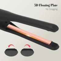 Hierro Plano Mini de 2/5 Pulgadas CkeyiN Calentamiento Rápido de 30s Ideal para Cabello Corto, Barba y Corte Pixie Enchufe de Estándar Europeo - details 3