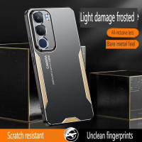 Funda de teléfono para Vivo Y19s, funda protectora de cámara esmerilada de metal de lujo, parachoques suave de TPU, parte trasera dura - details 4