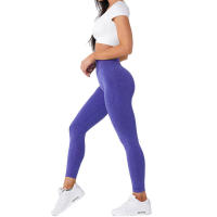 Lycra sin costuras para mujer, pantalones cortos elásticos Fiess, transpirables, para ocio y deportes - details 12