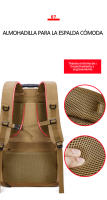 Bolsa de viaje de lona para hombre, mochila de gran capacidad, capacidad expandible, con interfaz USB - details 10