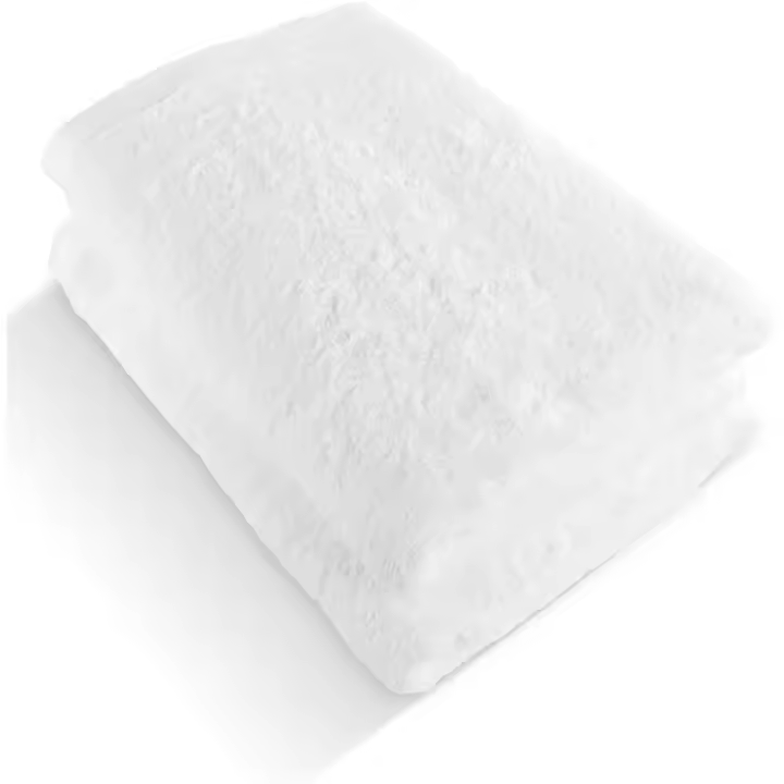 70 x 140 cm hogar Juego de 2 Toallas de Ducha Premium (Blanco) Grandes, Suaves Toallas de Ducha absorbentes algodón Natural - 1