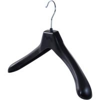 ‎ 41 x 4 x 25 cm 20 Perchas 42cm Plástico Negro Hombros Anchos Antideslizantes para Chaquetas y Abrigos - details 1