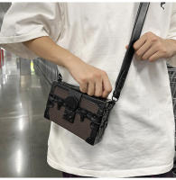 Versión coreana personalizada de estilo extranjero bolso de caja de cómic bidimensional bandolera de hombro calle unisex coreano de moda versátil - details 33