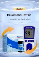 Kit de prueba de hemoglobina en sangre HB/HCT para el hogar, analizador de hemoglobina, prueba de anemia en casa, kit de prueba de nivel de hierro en sangre para el hogar - details 0