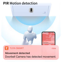 cámara mirilla puerta wifi inteligente Timbre puerta de casa remoto monitor interfonos - details 15