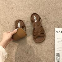 Sandalias Planas de Verano Transpirables Estilo Playero Romano para Mujeres - details 0