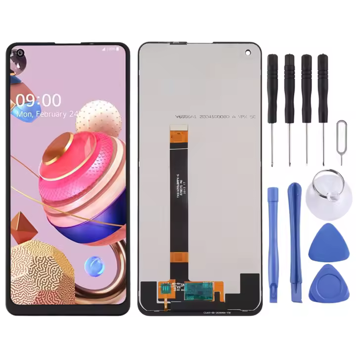 Pantalla TFT LCD para LG K51s LMK510EMW LM-K510EMW con digitalizador de montaje completo - 1
