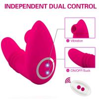 Leten Vibrador Dildo Control Remoto Inalámbrico Estimulador de Clítoris Juguetes para Adultos - details 5