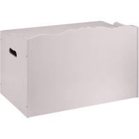Caja de juguetes de madera, color gris, 76,2 x 45,7 x 48,3 cm - details 4