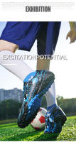 Zapatos de fútbol para niños FG/TF, botas de fútbol escolares, tacos para niños y niñas, zapatillas de deporte para césped, calzado deportivo de entrenamiento atlético al aire libre - details 12