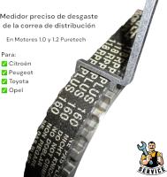 Medidor de desgaste PSA 1.0/1.2 PURETECH Herramienta útil para comprobar desgaste - details 0