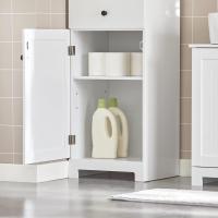 Mueble Columna de baño, Armario Alto baño,161 x 40 x 35 cm,(Blanco) - details 6