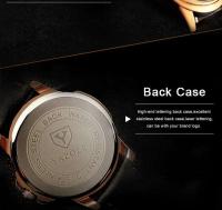 Reloj de Cuarzo Premium para Hombres YAZOLE Nuevo Reloj de Vestir de Cuero - details 20