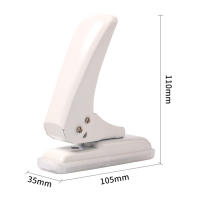 Perforadora de un solo orificio de 6mm, perforadora de agujeros redonda portátil multiusos, ayuda para perforar agujeros, suministros de encuadernación para oficina y escuela Kawaii, papelería - details 7