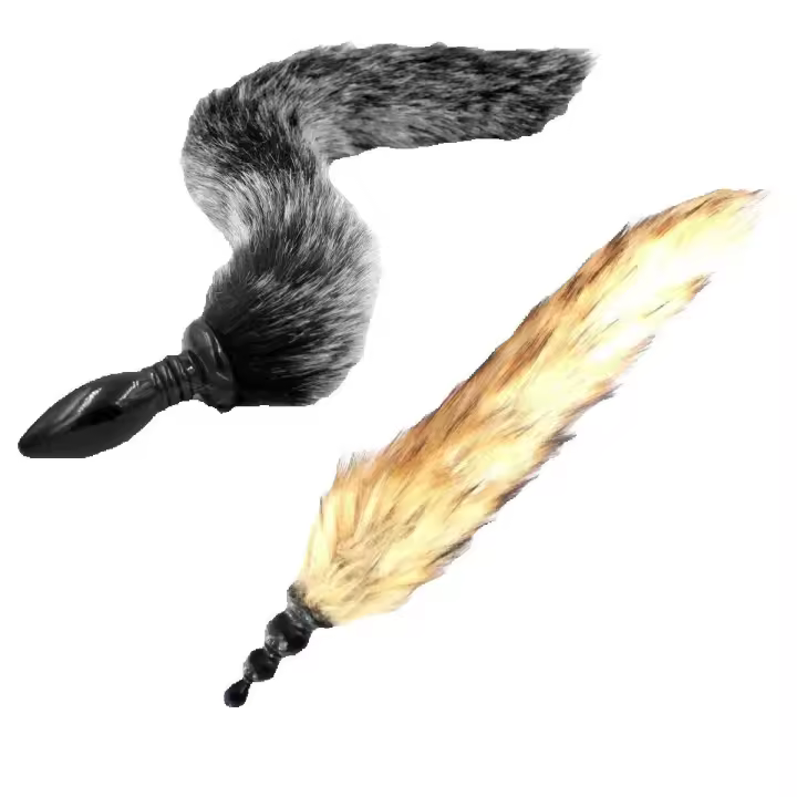 Leten Fox Tail Anal Plug Correa-on Dog Buttplug Parejas Coqueteo Juegos para adultos Ano Juguetes sexuales para hombres Mujeres Accesorios de cosplay Productos eróticos - 1