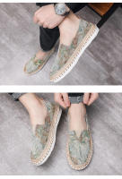 Zapatos de lona transpirables para hombre y mujer, zapatos vie informales de pescador, moda de verano - details 14